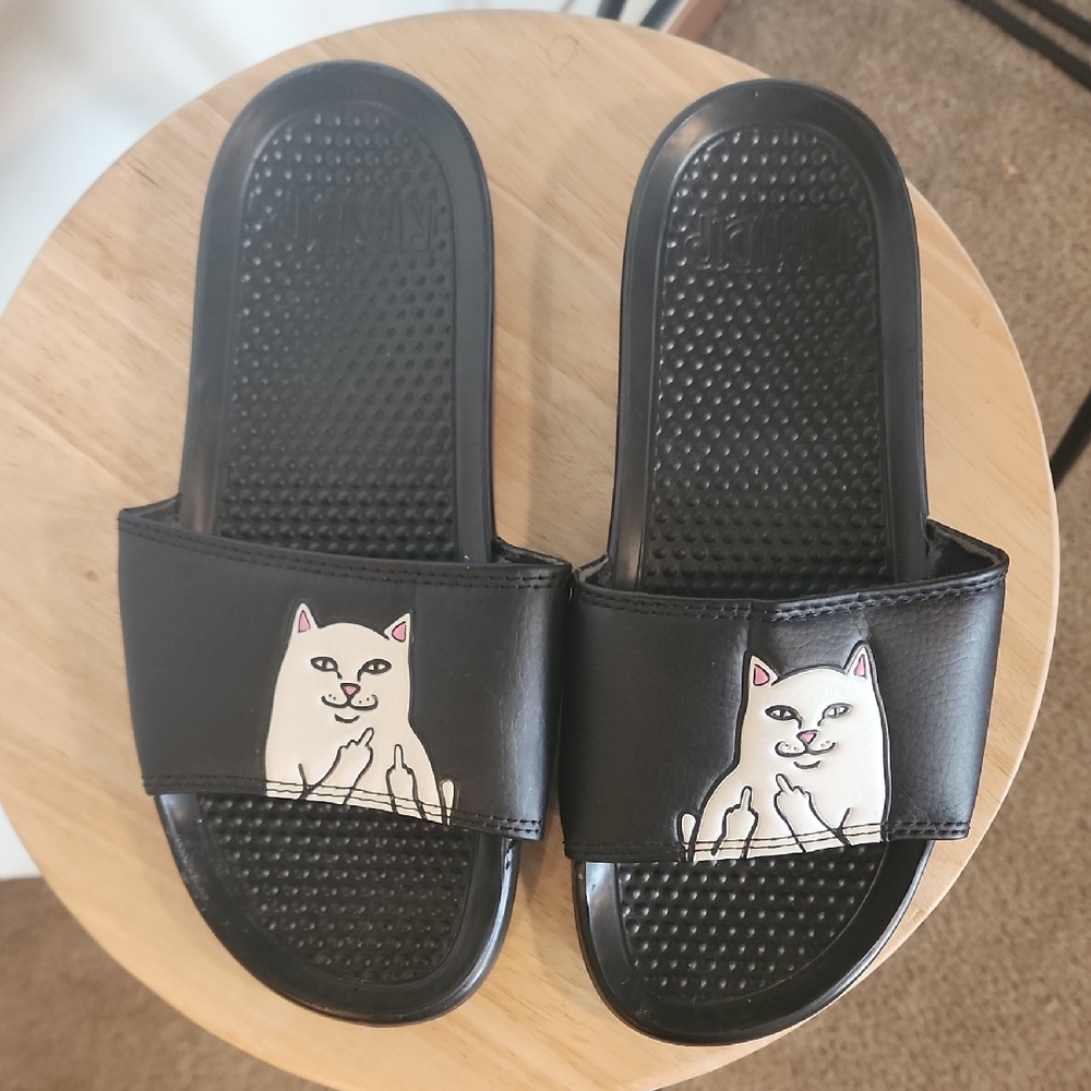 Ripndip Black Cat Sandals